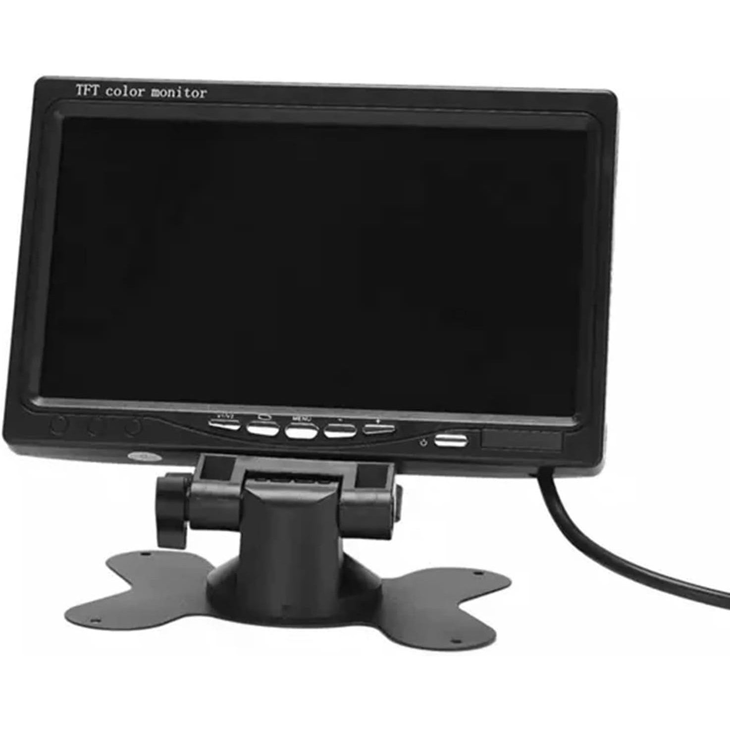 7-inch HD TFT Car Display, 1024x600, AV Input, Integrated Speaker